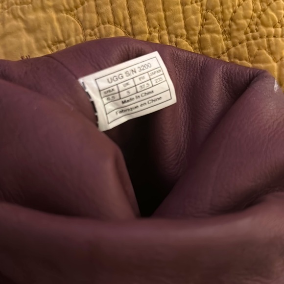 Ugg leather wedge boots - Picture 9 of 9